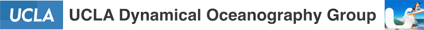 UCLA Dynamical Oceanography Group Logo