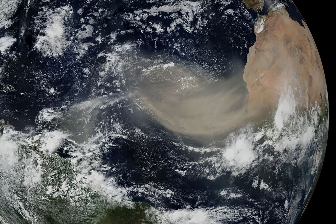 Godzilla dust storm Visualization